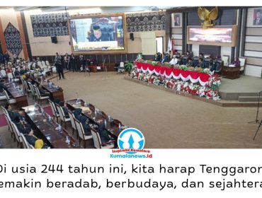 Kota Tenggarong memperingati HUT ke-244 pada Senin (28/9/2026), menjadi momentum memperkuat pembangunan dan kesejahteraan masyarakat dengan tetap mempertahankan adat serta budaya Kutai Kartanegara. Ketua DPRD Kukar, Ahmad Yani, berharap kemajuan Tenggarong terus berjalan seiring dengan pelestarian nilai budaya daerah. Foto: Indirwan.
