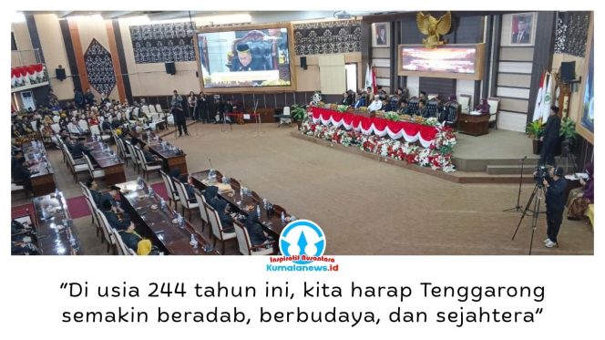 
 Kota Tenggarong memperingati HUT ke-244 pada Senin (28/9/2026), menjadi momentum memperkuat pembangunan dan kesejahteraan masyarakat dengan tetap mempertahankan adat serta budaya Kutai Kartanegara. Ketua DPRD Kukar, Ahmad Yani, berharap kemajuan Tenggarong terus berjalan seiring dengan pelestarian nilai budaya daerah. Foto: Indirwan.