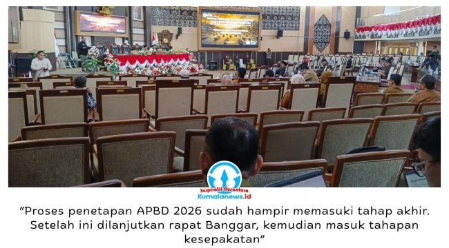 Rapat Paripurna DPRD Kabupaten Kutai Kartanegara membahas Rancangan Peraturan Daerah tentang Perubahan APBD Tahun Anggaran 2026. Foto: Indirwan.