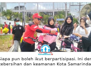 Penasehat Balakarcana Kota Samarinda yang juga Wakil Ketua DPRD Kota Samarinda, Ahmad Vananzda, mengajak masyarakat bersama-sama menjaga kebersihan, keamanan, dan keselamatan lingkungan. Foto: Yana Ashari.