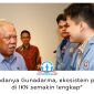 Basuki Sambut Mahasiswa Angkatan Pertama Universitas Gunadarma IKN 8 l50