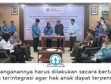 Pemerintah Kabupaten Kutai Kartanegara melalui Dinas Sosial bersama Pengadilan Agama Tenggarong menandatangani PKS layanan pendampingan perkara perwalian dan pengangkatan anak. Kerja sama ini memperkuat perlindungan serta pemenuhan hak anak melalui asesmen, pendampingan, dan survei sebelum proses persidangan.