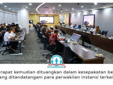 Pemerintah bersama Pemerintah Provinsi Kalimantan Timur dan instansi terkait menyepakati langkah terpadu untuk menjaga fungsi konservasi Tahura Bukit Soeharto serta menata kegiatan terbangun di kawasan tersebut. Kesepakatan dibahas dalam rapat koordinasi yang dipimpin Kepala OIKN Basuki Hadimuljono di Kantor OIKN, Nusantara, Kamis (1/10/2026). Foto: Humas Otorita IKN.
