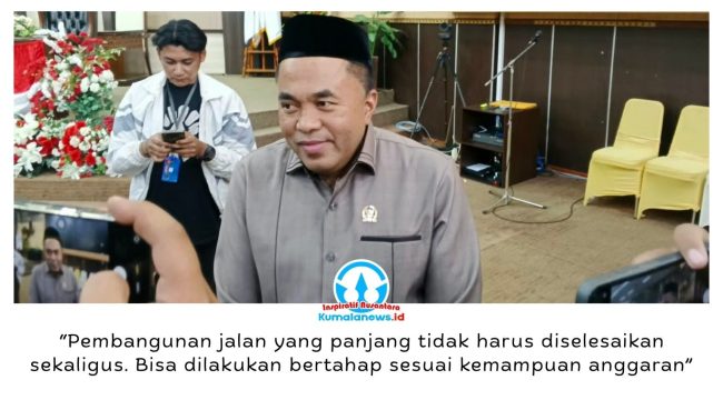 Ketua DPRD Kukar, Ahmad Yani, menegaskan efisiensi pembangunan diperlukan untuk menyesuaikan pelaksanaan program dengan kemampuan anggaran daerah tanpa menghentikan pembangunan. Foto: Indirwan.