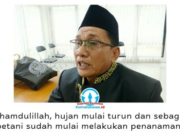Anggota DPRD Kukar, Doni Ikhwani, mendorong petani memanfaatkan musim hujan untuk meningkatkan penanaman tanaman pangan sekaligus memperkuat produksi dan ketahanan pangan daerah. Foto: Indirwan.