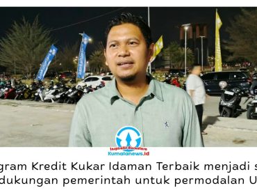 Kepala Dinas Koperasi dan UKM Kukar, Muhammad Reza, menyebut Kredit Kukar Idaman Terbaik merupakan salah satu program yang mendukung penguatan UMKM, khususnya dalam akses permodalan. Foto: Indirwan.