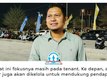 Kepala Dinas Koperasi dan UKM Kukar, Muhammad Reza, menyebut pengelolaan parkir Arbizz Space masih dalam proses dan belum ditetapkan sebagai sumber PAD karena menunggu penghitungan nilai sewa lahan. Foto: Indirwan.