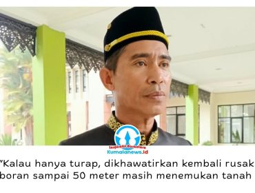 Anggota DPRD Kukar, Junadi, menyebut rencana pembangunan jembatan di Jembayan dibahas setelah berkoordinasi dengan Balai Jalan Nasional terkait penanganan kerusakan jalan di kawasan tersebut. Foto: Indirwan.