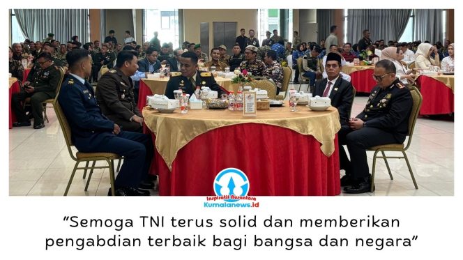 
 Ketua DPRD Samarinda Helmi Abdullah menyampaikan ucapan selamat HUT ke-81 TNI serta berharap soliditas dan kesiapan prajurit semakin kuat dalam menjalankan tugas pengabdian kepada bangsa dan negara.