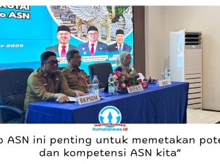 Asisten III Setda Kukar Dafip Haryanto mewakili Bupati Kukar membuka Profiling ASN (Pro ASN) 2026 di Kompleks Stadion Aji Imbut, Tenggarong Seberang, Selasa (6/10/2026). Kegiatan tersebut diikuti sekitar 400 ASN untuk memetakan potensi dan kompetensi aparatur. Foto: Indirwan.