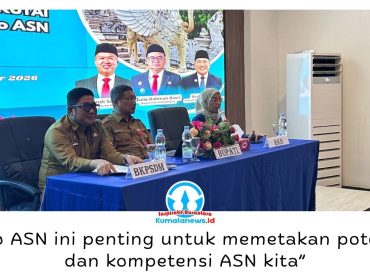 Asisten III Setda Kukar Dafip Haryanto mewakili Bupati Kukar membuka Profiling ASN (Pro ASN) 2026 di Kompleks Stadion Aji Imbut, Tenggarong Seberang, Selasa (6/10/2026). Kegiatan tersebut diikuti sekitar 400 ASN untuk memetakan potensi dan kompetensi aparatur. Foto: Indirwan.