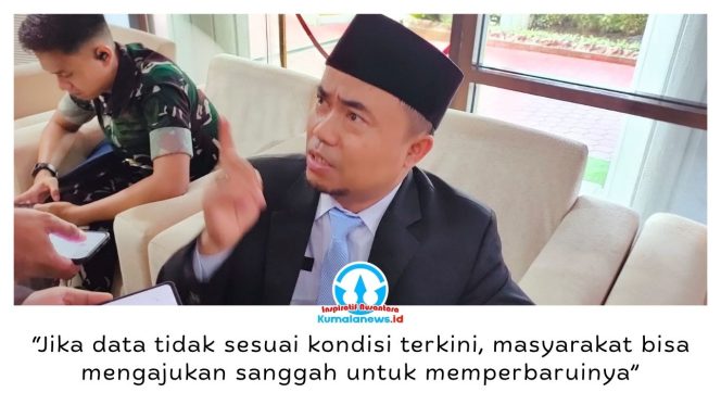 
 Kepala Dinsos Balikpapan, Arfiansyah, menjelaskan penetapan penerima bansos mengacu pada data sosial ekonomi yang terhubung dengan NIK serta berbagai layanan dan administrasi pemerintah. Foto: M Hilmansyah.
