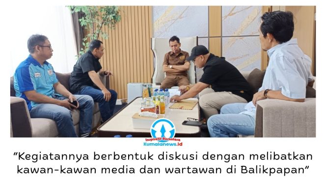 
 AMSI Kalimantan Timur melakukan audiensi dengan Ketua DPRD Balikpapan, H. Alwi Al Qadri, di ruang kerjanya, Rabu (7/10/2026), membahas persiapan diskusi “Refleksi Dua Tahun Masa Bakti DPRD Balikpapan” yang dijadwalkan pada pekan keempat Oktober 2026. Foto: AMSI Kaltim.