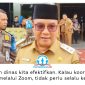 Wakil Wali Kota Balikpapan, Bagus Susetyo, mengatakan pemanfaatan teknologi digital untuk rapat dan koordinasi menjadi salah satu strategi menekan perjalanan dinas sekaligus menghemat anggaran. Foto: M Hilmansyah.