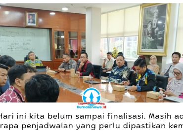Pemkab Kukar terus mematangkan persiapan sebagai tuan rumah MTQH ke-46 tingkat Provinsi Kaltim yang dijadwalkan berlangsung pada Desember 2026. Rapat koordinasi membahas kesiapan jadwal, arena perlombaan, serta koordinasi dengan perangkat daerah dan pihak pendukung kegiatan, Kamis (8/10/2026). Foto: Indirwan.