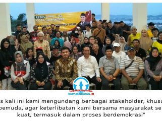 Anggota DPRD Kota Samarinda, Mohammad Novan Syahronny Pasie, melaksanakan Reses Masa Persidangan III Tahun 2026 di Jalan MT Haryono Gang Alam Indah, Kelurahan Karang Anyar, Kecamatan Sungai Kunjang, Kamis (8/10/2026), untuk menyerap aspirasi masyarakat bersama tokoh RT, organisasi kepemudaan, mahasiswa, dan sejumlah elemen masyarakat. Foto: Yana Ashari.