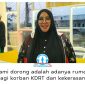 Ketua TRC-PPA Kalimantan Timur, Rina Zainun atau Bunda Rina, mendorong Pemkot Samarinda menyediakan rumah aman bagi perempuan dan anak korban KDRT maupun kekerasan seksual. Foto: Yana Ashari.