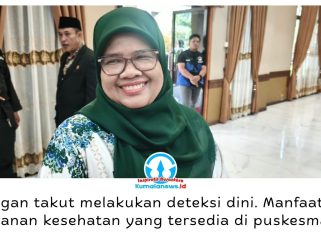 Kepala Dinkes Kota Balikpapan, Alwiati, mendorong masyarakat memanfaatkan layanan kesehatan untuk melakukan deteksi dini guna mencegah penyakit berkembang lebih lanjut. Foto: M. Hilmansyah.