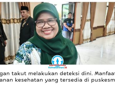 Kepala Dinkes Kota Balikpapan, Alwiati, mendorong masyarakat memanfaatkan layanan kesehatan untuk melakukan deteksi dini guna mencegah penyakit berkembang lebih lanjut. Foto: M. Hilmansyah.