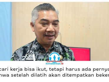 Kepala Disnaker Kota Balikpapan, Adamin Siregar, mengatakan pelatihan kerja diarahkan untuk menyesuaikan kebutuhan tenaga kerja dunia usaha, termasuk melalui usulan calon peserta sesuai keterampilan yang dibutuhkan. Foto: M Hilmansyah.