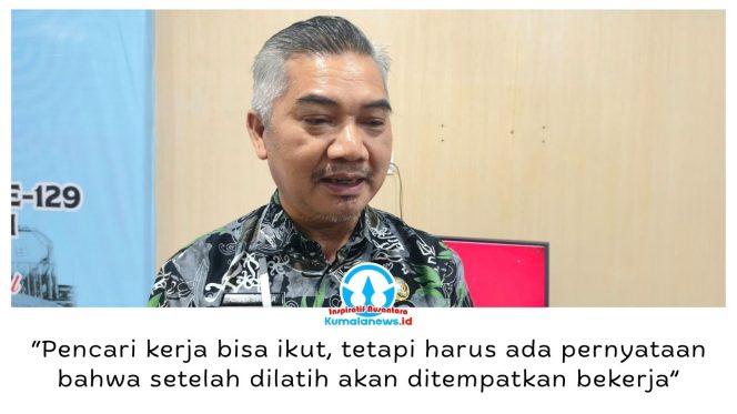 
 Kepala Disnaker Kota Balikpapan, Adamin Siregar, mengatakan pelatihan kerja diarahkan untuk menyesuaikan kebutuhan tenaga kerja dunia usaha, termasuk melalui usulan calon peserta sesuai keterampilan yang dibutuhkan. Foto: M Hilmansyah.