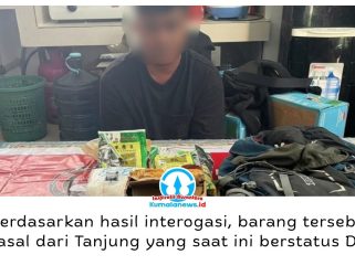 Ditresnarkoba Polda Kaltim menangkap AH (29) yang diduga membawa sabu seberat 2,126 kilogram bruto di depan Rumah Makan Sari Kelapa 2, Jalan Poros Sangatta–Muara Wahau, Desa Tepian Indah, Kutai Timur, Rabu (30/9/2026).