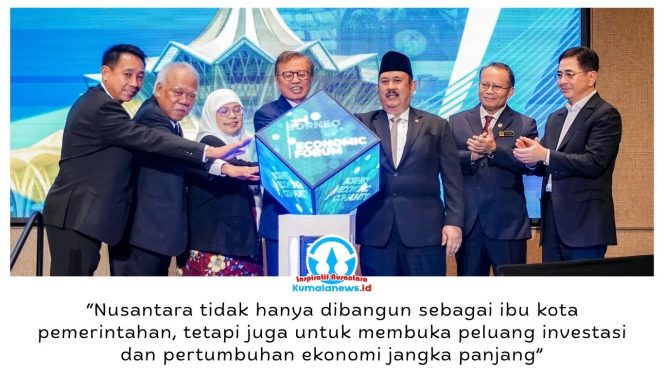 
 Kepala Otorita IKN, M. Basuki Hadimuljono, menghadiri Borneo Economic Forum 2026 di Kuching, Sarawak, Rabu (7/10/2026). Dalam penutupan forum, Nusantara diumumkan sebagai tuan rumah Borneo Economic Forum 2027. Foto: Humas Otorita IKN.