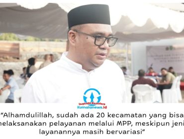 Bupati Kukar, Aulia Rahman Basri, mendorong optimalisasi Mal Pelayanan Publik (MPP) di seluruh kecamatan dengan memaksimalkan fasilitas yang tersedia serta meningkatkan kualitas dan kemudahan akses pelayanan bagi masyarakat. Foto: Indirwan.