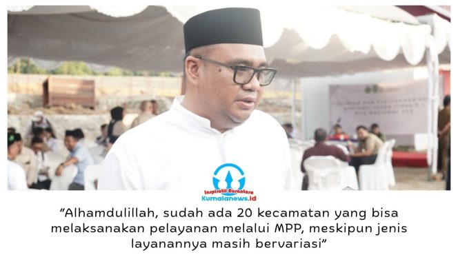 
 Bupati Kukar, Aulia Rahman Basri, mendorong optimalisasi Mal Pelayanan Publik (MPP) di seluruh kecamatan dengan memaksimalkan fasilitas yang tersedia serta meningkatkan kualitas dan kemudahan akses pelayanan bagi masyarakat. Foto: Indirwan.