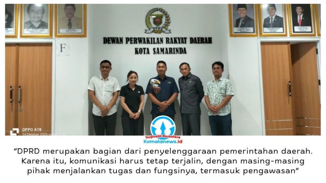 
 Anggota Komisi II DPRD Kota Samarinda sekaligus Ketua Fraksi Partai NasDem, Joha Fajal, menerima kunjungan kerja pimpinan DPRD Kabupaten Kolaka Utara, Sulawesi Tenggara. Pertemuan tersebut membahas penguatan fungsi pengawasan DPRD terhadap kebijakan dan kinerja pemerintah daerah. Foto: Yana Ashari.