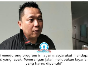 Ketua Komisi III DPRD Kota Samarinda, Deni Hakim Anwar, mendorong Pemkot Samarinda mengalokasikan anggaran program Samarinda Terang pada 2027 untuk meningkatkan dan memeratakan penerangan jalan umum (PJU). Upaya ini dinilai penting guna meningkatkan keselamatan, kenyamanan, dan keamanan masyarakat, khususnya di kawasan yang minim penerangan pada malam hari. Foto: Yana Ashari.