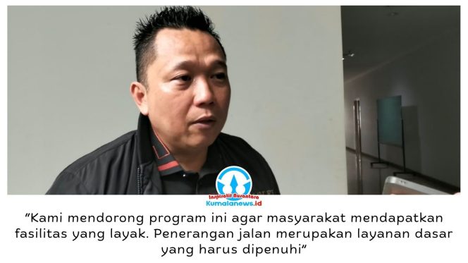 
 Ketua Komisi III DPRD Kota Samarinda, Deni Hakim Anwar, mendorong Pemkot Samarinda mengalokasikan anggaran program Samarinda Terang pada 2027 untuk meningkatkan dan memeratakan penerangan jalan umum (PJU). Upaya ini dinilai penting guna meningkatkan keselamatan, kenyamanan, dan keamanan masyarakat, khususnya di kawasan yang minim penerangan pada malam hari. Foto: Yana Ashari.