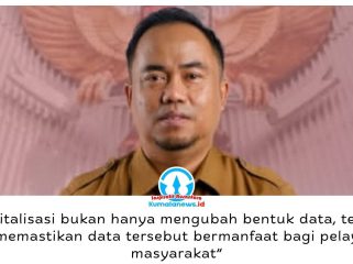 Kepala Dinas Sosial Kota Balikpapan, Arfiansyah, menegaskan digitalisasi data penting untuk meningkatkan kualitas pelayanan publik, khususnya penyaluran bantuan sosial. Pengelolaan data secara digital diharapkan membuat penentuan penerima bantuan lebih akurat dan tepat sasaran. Foto: M Hilmansyah.