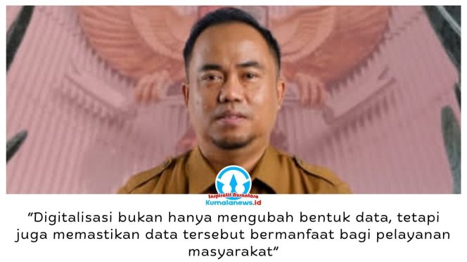 
 Kepala Dinas Sosial Kota Balikpapan, Arfiansyah, menegaskan digitalisasi data penting untuk meningkatkan kualitas pelayanan publik, khususnya penyaluran bantuan sosial. Pengelolaan data secara digital diharapkan membuat penentuan penerima bantuan lebih akurat dan tepat sasaran. Foto: M Hilmansyah.