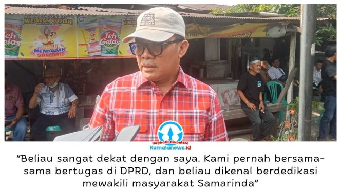 
 Wali Kota Samarinda, Andi Harun, menyampaikan belasungkawa atas meninggalnya anggota DPRD Kaltim, Jahidin, yang dikenangnya sebagai sosok berdedikasi dan berjasa bagi masyarakat, khususnya warga Samarinda. Foto: Yanti.