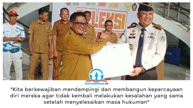 
 Dispora Kabupaten Kutai Kartanegara (Kukar) menandatangani nota kesepahaman dengan LPKA Kelas II Tenggarong, Senin (19/10/2026), untuk memperkuat pembinaan anak binaan melalui pengembangan potensi olahraga, pembentukan karakter, dan keterampilan kewirausahaan sebagai bekal kembali ke masyarakat. Foto: Indirwan.