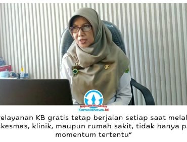 Sekretaris DP2KB Kukar, Sri Lindawati, menegaskan pelayanan KB gratis tersedia secara rutin melalui puskesmas, klinik, dan rumah sakit di wilayah Kukar. Foto: Indirwam.