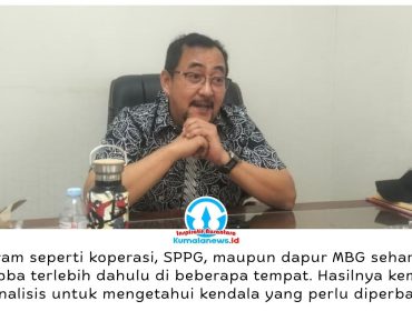 Ketua Komisi II DPRD Samarinda, Iswandi, menekankan pentingnya kesiapan operasional, infrastruktur, keuangan, dan lahan Koperasi Kelurahan Merah Putih (KKMP) agar program berjalan optimal dan memberi manfaat nyata bagi masyarakat. Foto: Yana Ashari.
