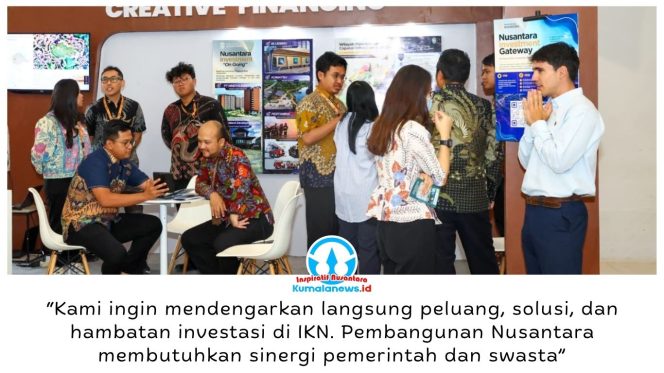
 Mahakam Investment Forum (MIF) 2026 di IKN, Kamis (22/10/2026), menjadi ajang bagi investor dan delegasi internasional untuk berbagi pengalaman, bertukar gagasan, serta menjajaki peluang kerja sama investasi di Ibu Kota Nusantara. Foto: Humas Otorita IKN.