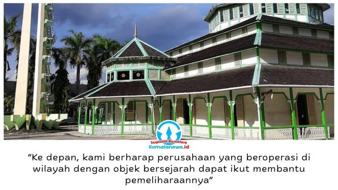 
 Masjid Jami Aji Amir Hasanuddin menjadi salah satu bangunan bersejarah di Kutai Kartanegara yang menyimpan nilai sejarah dan menjadi bagian penting dari warisan budaya daerah. Foto: Indirwan.