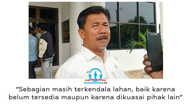 
 Sekretaris Daerah Kukar, Sunggono, menyebut sekitar 179 unit Koperasi Desa Merah Putih (KDMP) telah terbangun. Pembangunan yang menyasar 193 desa dan 44 kelurahan itu masih terkendala ketersediaan lahan serta belum adanya petunjuk teknis untuk wilayah 3T. foto: Indirwan.