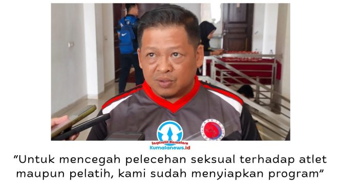 
 Kepala Dispora Kukar, Aji Ali Husni, menegaskan komitmen pencegahan pelecehan seksual di lingkungan olahraga melalui pendampingan psikologis dan peningkatan kualitas SDM guna menjamin keamanan serta kenyamanan atlet selama pembinaan dan kompetisi. Foto: Indirwan.