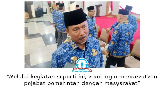 
 Sekretaris Daerah Kukar, Sunggono, menyebut kegiatan keagamaan seperti subuh berjamaah menjadi sarana mempererat hubungan pemerintah dan masyarakat sekaligus mendorong peran masjid sebagai pusat pemberdayaan dan kepedulian sosial. Foto: Indirwan.