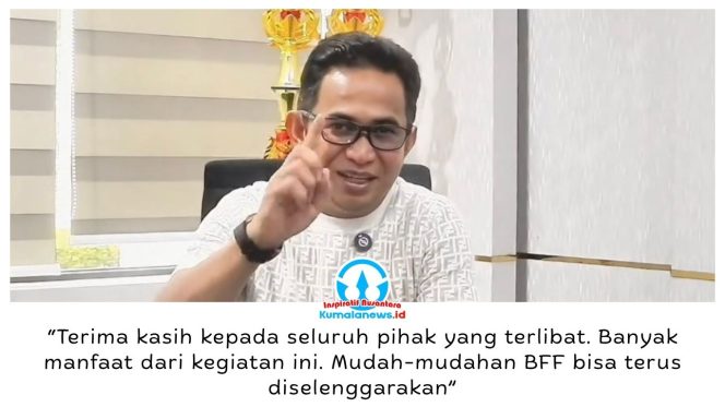 
 Wali Kota Balikpapan, Rahmad Mas’ud, mengapresiasi penyelenggaraan Balikpapan Film Festival (BFF) 2026 sebagai wadah apresiasi karya sineas sekaligus sarana mendorong kreativitas dan pertumbuhan ekonomi kreatif di daerah. Foto: M Hilmansyah.