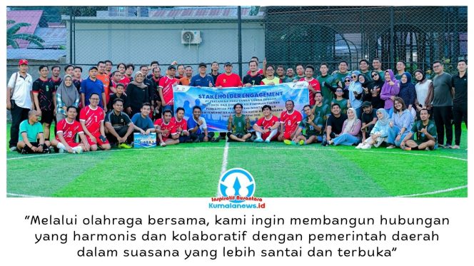 
 PT Pertamina Hulu Sanga Sanga (PHSS) mempererat sinergi dengan Pemprov Kaltim dan Pemkab Kukar melalui pertandingan mini soccer persahabatan di Samarinda, Jumat (16/10/2026), guna memperkuat silaturahmi dan kolaborasi dalam mendukung keberlanjutan operasi hulu migas di Kalimantan Timur.