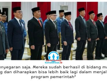 Wali Kota Balikpapan, Rahmad Mas’ud, melantik dan merotasi 17 pejabat di lingkungan Pemkot Balikpapan sebagai bagian dari penyegaran birokrasi, di Aula Pemkot Balikpapan, Senin (26/10/2026). Foto: M Hilmansyah.