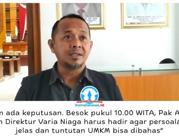 CEO sekaligus Owner Juragan Entertainment, Rodi Arianto, berharap UMKM kembali diizinkan berjualan dan menggelar kegiatan di Teras Samarinda. Hingga RDP bersama DPRD Kota Samarinda, Selasa (27/10/2026), belum ada keputusan terkait pengaduan PUMKMB mengenai penghentian aktivitas UMKM di kawasan tersebut. Foto: Yana Ashari.