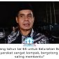 Ketua DPRD Kota Samarinda, Helmi Abdullah, mengapresiasi semangat gotong royong warga dalam memeriahkan HUT ke-65 Kelurahan Bukuan melalui kegiatan Bersih Desa 2026 dan pergelaran wayang kulit di Lapangan Sepak Bola SDN 004, Selasa (27/10/2026) malam, sebagai upaya mempererat kebersamaan dan melestarikan budaya tradisional. Foto: Yana Ashari.