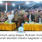 Anggota DPRD Kota Samarinda, Jasno, mengapresiasi pergelaran wayang kulit dalam rangka HUT ke-65 Kelurahan Bukuan dan Bersih Desa 2026 sebagai upaya melestarikan budaya, mempererat kerukunan warga, serta mendorong pertumbuhan ekonomi UMKM. Foto: Yana Ashari.
